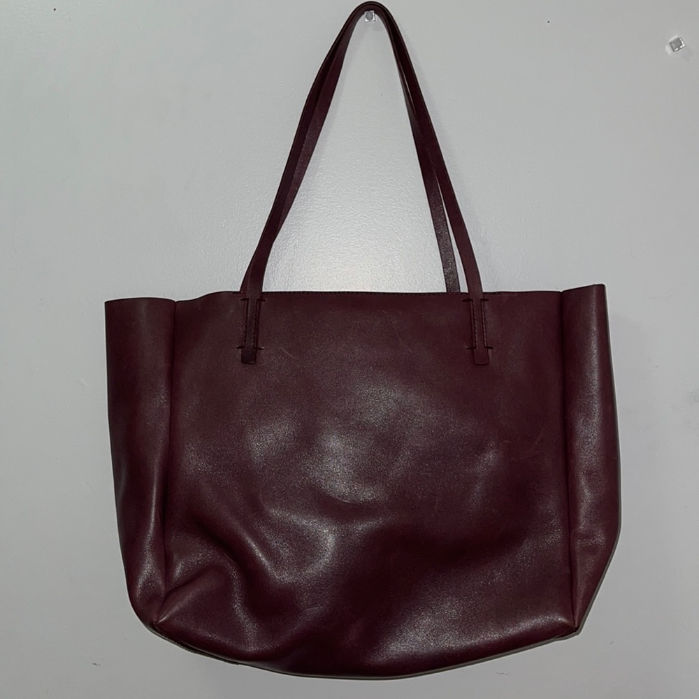 Burgundy Tote